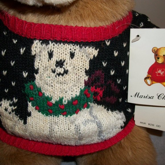 Vtg  1995 Marisa Christina Teddy Bear Plush Stuffed Animal Collectible - Picture 2 of 9